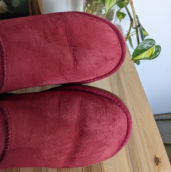 VINTAGE Short UGGs Cranberry Y2K 8 - Picture 5 of 10